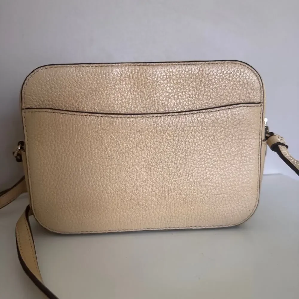 Coach Disney Belle Mini Camera Bag Yellow Crossbody Purse Princess C3404 - Picture 5 of 10